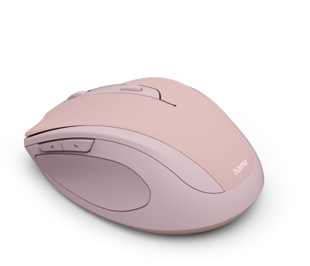 HAMA Mysz bezprzewodowa WM-400 różowa 173039 - 1417041 - zdjęcie 2